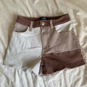 hollister jean shorts